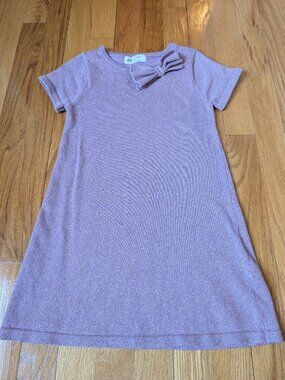 H&M Purple Sparkle Dress (Size 5T/6)